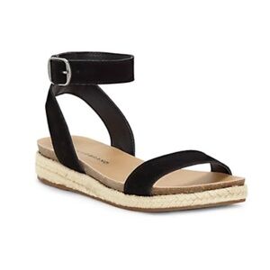 Lucky Brand Suede Garston Espadrille Sandals